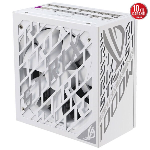Asus Rog Strix 1000p White Edition 1000w 80+ Platinum Pcie 5.1 Full Modüler Atx 3.1 Güç Kaynağı 11