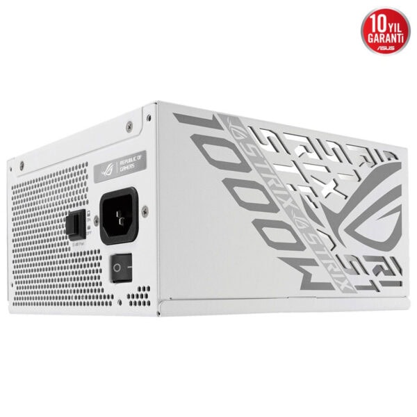 Asus Rog Strix 1000p White Edition 1000w 80+ Platinum Pcie 5.1 Full Modüler Atx 3.1 Güç Kaynağı 12