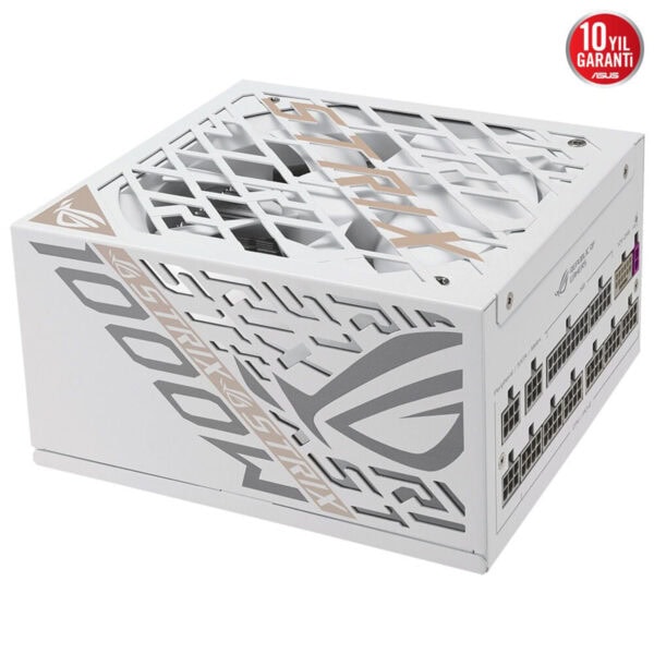 Asus Rog Strix 1000p White Edition 1000w 80+ Platinum Pcie 5.1 Full Modüler Atx 3.1 Güç Kaynağı 8