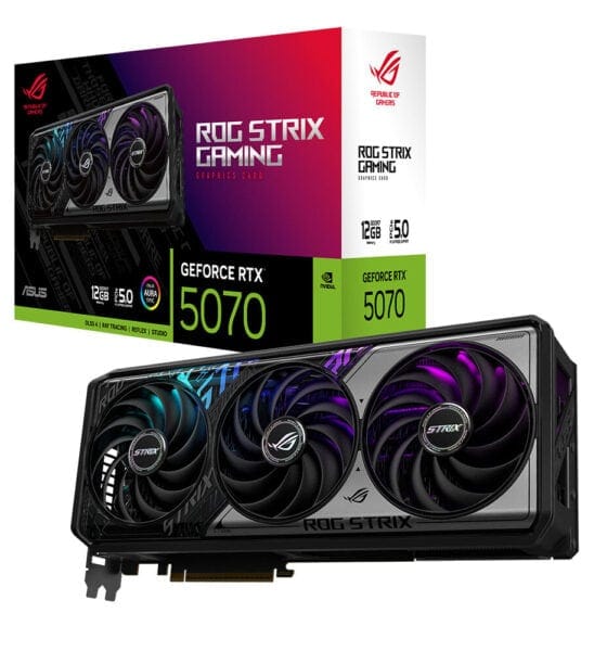 ROG Strix GeForce RTX™ 5070 12GB GDDR7 ASUS ROG Strix GeForce RTX 5070 Ekran Kartı H5