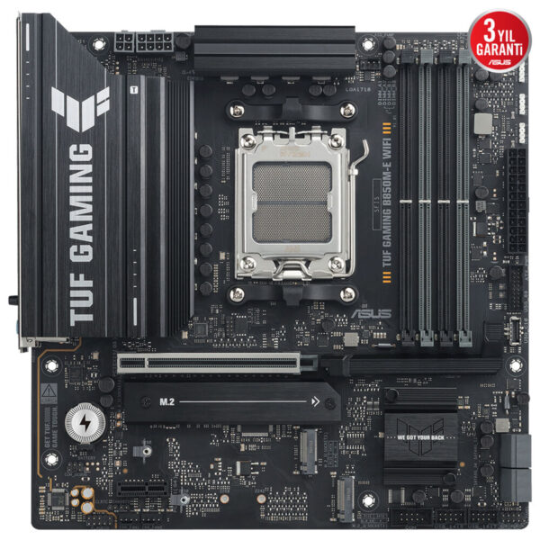 Asus Tuf Gaming B850m E Wifi 8000mhz Oc Ddr5 Soket Am5 M 2 Hdmi Dp Matx Anakart 3