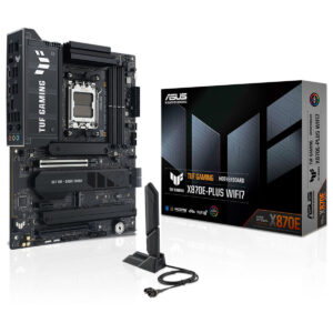 Asus Tuf Gaming X870e Plus Wifi7 8000mhz (oc) Ddr5 Soket Am5 M.2 Hdmi Atx Anakart 1