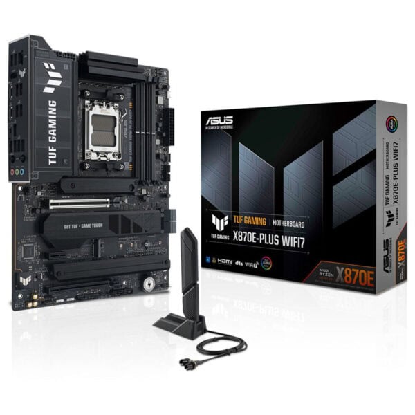 Asus Tuf Gaming X870e Plus Wifi7 8000mhz (oc) Ddr5 Soket Am5 M.2 Hdmi Atx Anakart 1