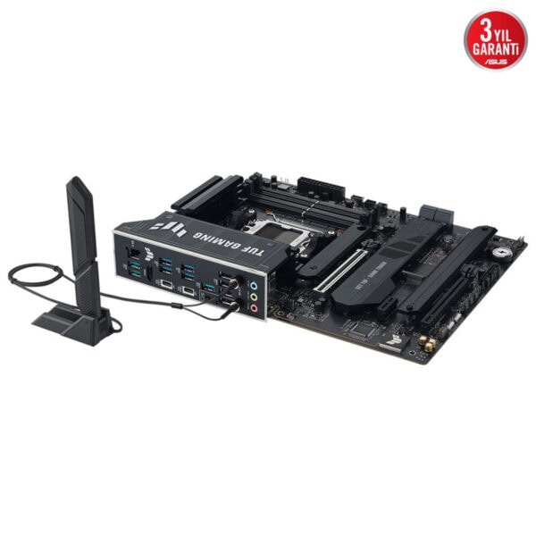Asus Tuf Gaming X870e Plus Wifi7 8000mhz (oc) Ddr5 Soket Am5 M.2 Hdmi Atx Anakart 9