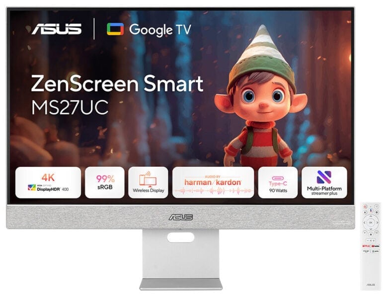 ZenScreen Smart Monitor MS27UC ASUS ZenScreen Smart MS27UC Monitör H1