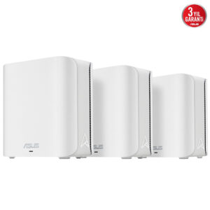 Asus Zenwifi Bd4 Be3600 Dual Band Wifi 7 Aimesh Kablosuz Mesh Sistemi (beyaz Üçlü Paket) 2