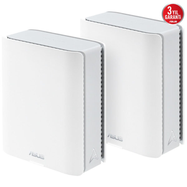 Asus Zenwifi Bt8 Be14000 Tri Band Wifi 7 Aimesh Kablosuz Mesh Sistemi (beyaz İkili Paket) 2