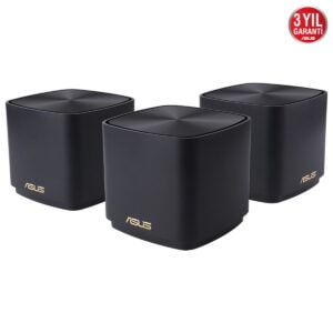 Asus Zenwifi Xd4 Ax1800 Dual Band Wifi 6 Aimesh Kablosuz Mesh Sistemi (siyah Üçlü Paket) 2