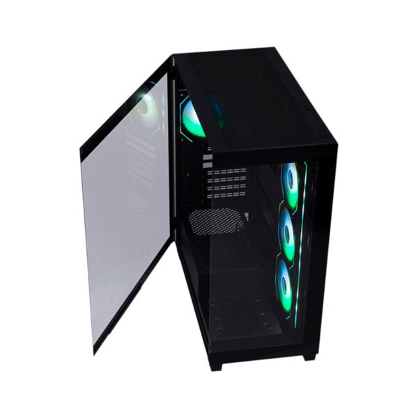 Bitfenix Cube Premium Frgb Temperli Cam Usb 3 0 Mid Tower Atx 600w 80 White Gaming Kasa 4