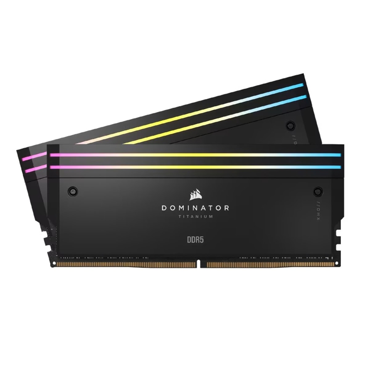 Corsair Dominator Titanium Rgb 96gb 2x48gb 6600mhz Cl32 Intel Xmp 3 0 Ddr5 Ram Cmp96gx5m2b6600c32 1