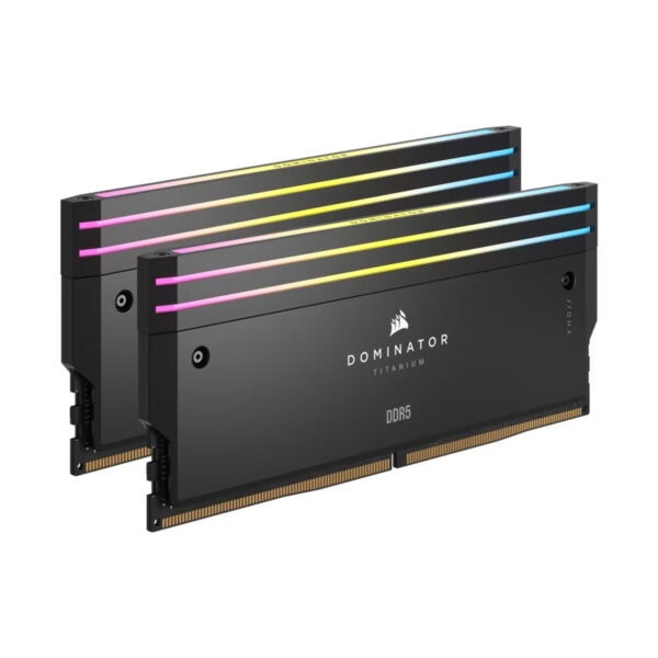 Corsair Dominator Titanium Rgb 96gb 2x48gb 6600mhz Cl32 Intel Xmp 3 0 Ddr5 Ram Cmp96gx5m2b6600c32 2