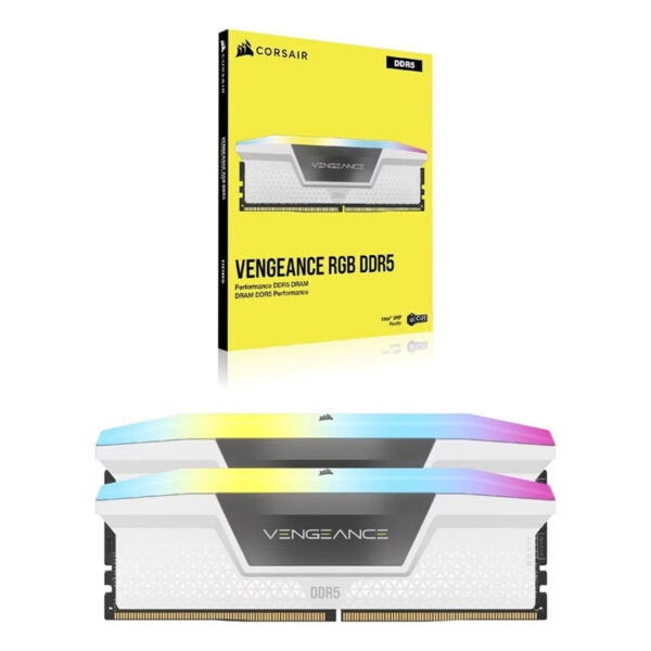 Corsair Vengeance Rgb 32gb 2x16gb 6000mhz Cl30 Intel Xmp 3 0 Amd Expo Ddr5 Beyaz Ram Cmh32gx5m2b6000z30w 6