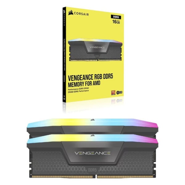 Corsair Vengeance Rgb 32gb 2x16gb 6400mhz Cl32 Intel Xmp 3 0 Amd Expo Ddr5 Ram Cmh32gx5m2b6400z32 5