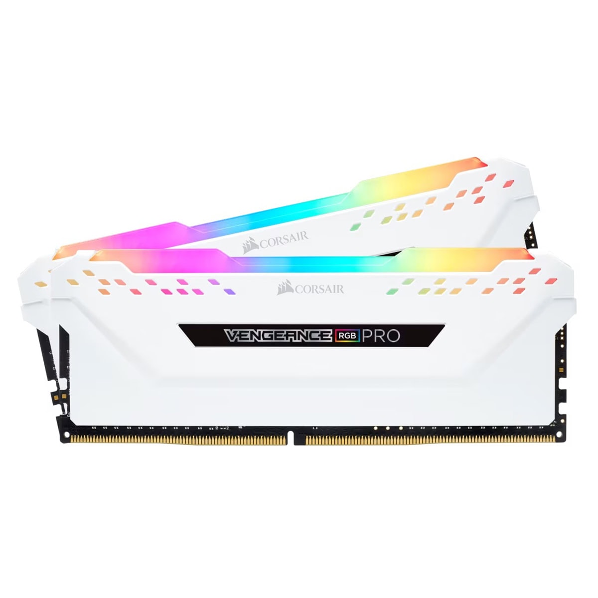 Corsair Vengeance Rgb Pro 16gb 2x8gb 2666mhz Cl16 Intel Xmp 2 0 Ddr4 Beyaz Ram Cmw16gx4m2a2666c16w 1