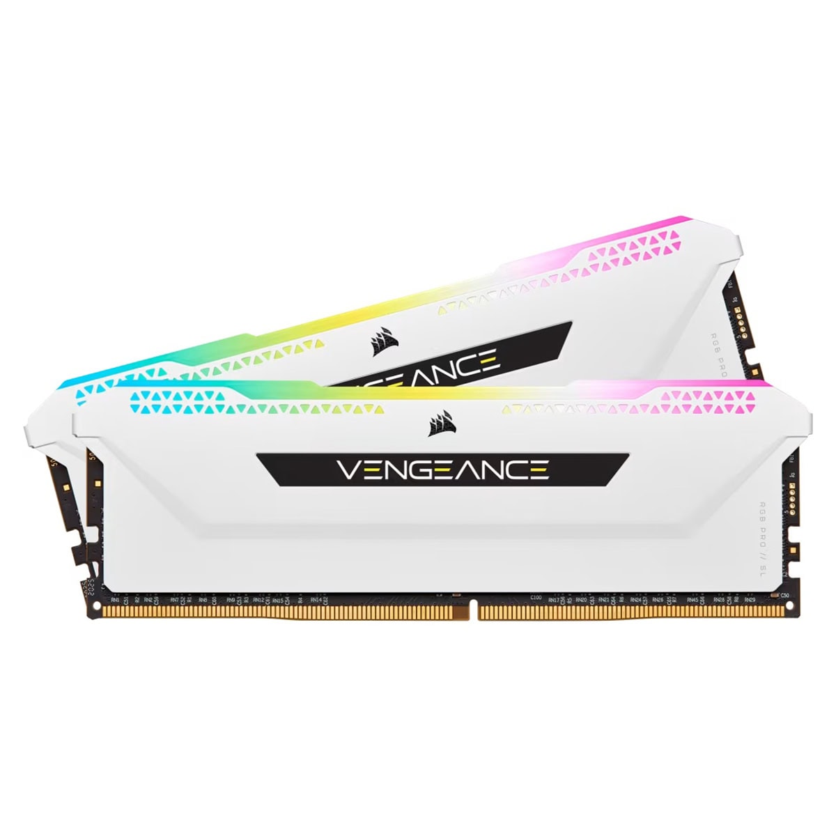 Corsair Vengeance Rgb Pro Sl 32gb 2x16gb 3200mhz Cl16 Intel Xmp 2 0 Amd Expo Ddr4 Beyaz Ram Cmh32gx4m2e3200c16w 1