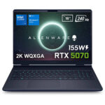 Dell Alienware 16x Aurora Intel Core Ultra 9 275hx 32gb Ddr5 1tb Ssd Rtx5070 8gb 155w 16 Inç 2k Wqxga 240hz 3ms Wva W11 Home Gaming Laptop (ac16251 Cu932157w) 1