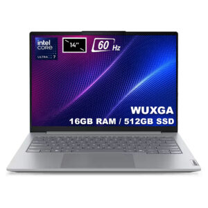 Yüksek performanslı oyun ve çalışma dizüstü bilgisayarı, 16GB RAM, 512GB SSD depolama, 14 inç ekran, 60Hz yenileme hızı, Intel Core işlemci, şık tasarım ve ergonomik klavye.