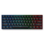 Mchose Ace 60 Pro Black ` Hall Effect Ice Blue Manyetik Switch Rgb Hotswap Mekanik Gaming Klavye Ace60 3a 1
