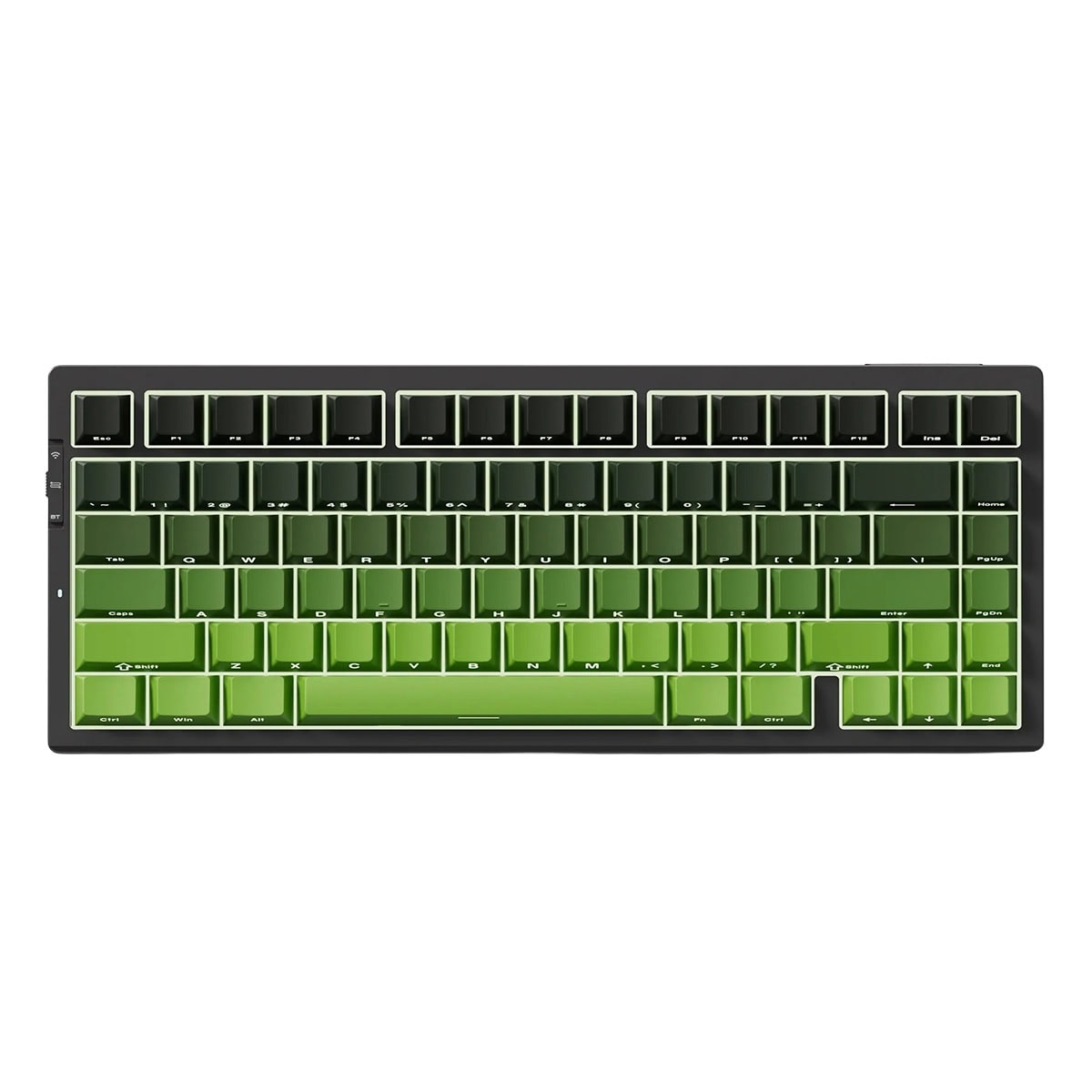 Mchose G75 Pro Black Green U Cabbage Tofu Switch Rgb Kablosuz Hotswap Mekanik Gaming Klavye Mc G75 20 Y1