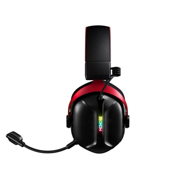 Mchose S9 Pro Black Red 7 1 Surround Kablosuz Gaming Kulaklik Mc S9 5 2