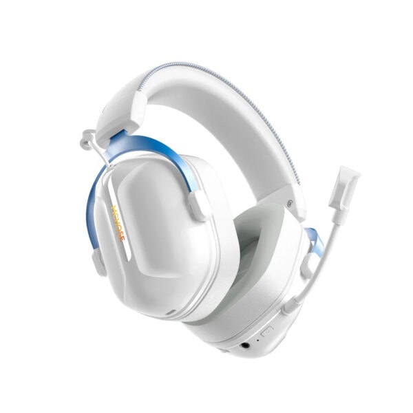 Mchose S9 Pro White Blue 7 1 Surround Kablosuz Gaming Kulaklik Mc S9 6 3