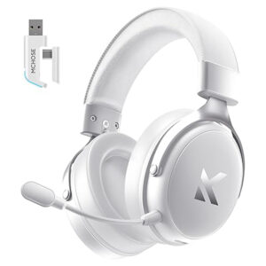 Mchose V9 Pro Icy White 7.1 Surround Kablosuz Gaming Kulaklık (hw V9 5) 2