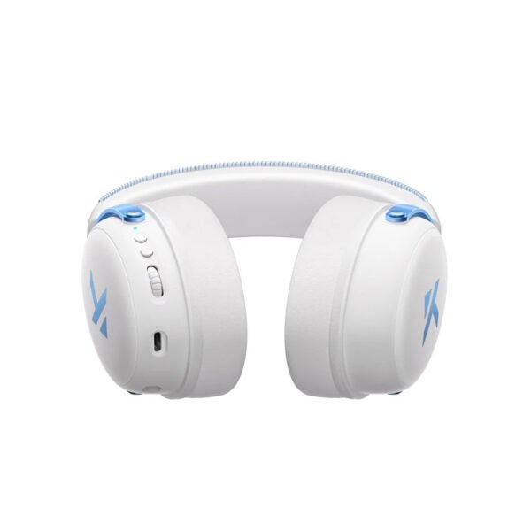 Mchose V9 Pro Sky White 7 1 Surround Kablosuz Gaming Kulaklik Hw V9 3 5