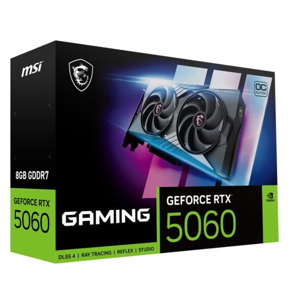 Msi Geforce Rtx 5060 8g Gaming Oc 8gb Gddr7 128 Bit Dlss 4 Ekran Kartı 10