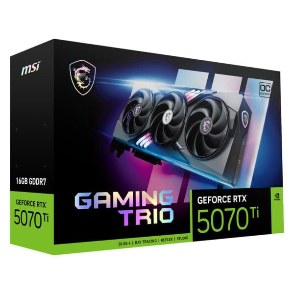Msi Geforce Rtx 5070 Ti 16g Gaming Trio Oc 16gb Gddr7 256 Bit Dlss 4 Ekran Kartı 13