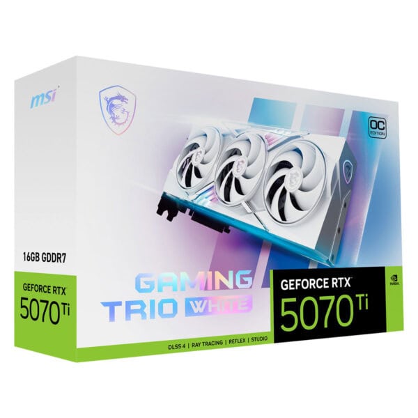 Msi Geforce Rtx 5070 Ti 16g Trio Oc White 16gb Gddr7 256 Bit Dlss 4 Ekran Kartı 13
