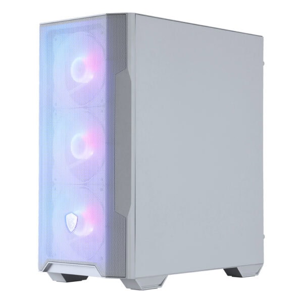 Msi Mag Forge M100r White Argb Mesh Temperli Cam Usb 3 2 Mid Tower Matx Gaming Kasa 3