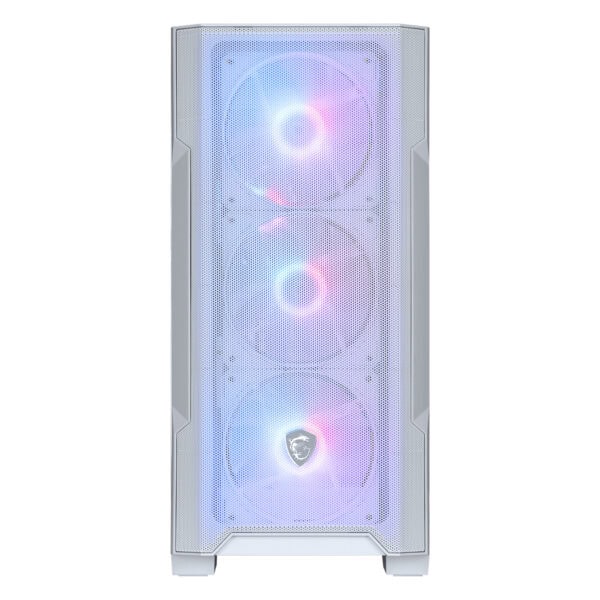 Msi Mag Forge M100r White Argb Mesh Temperli Cam Usb 3 2 Mid Tower Matx Gaming Kasa 4