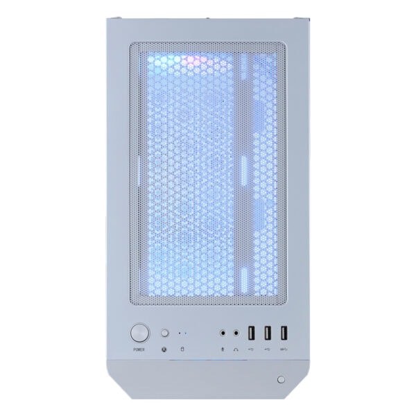 Msi Mag Forge M100r White Argb Mesh Temperli Cam Usb 3 2 Mid Tower Matx Gaming Kasa 7