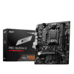 Msi Pro B650m E 6800mhz (oc) Ddr5 Soket Am5 M.2 Hdmi Vga Matx Anakart 1