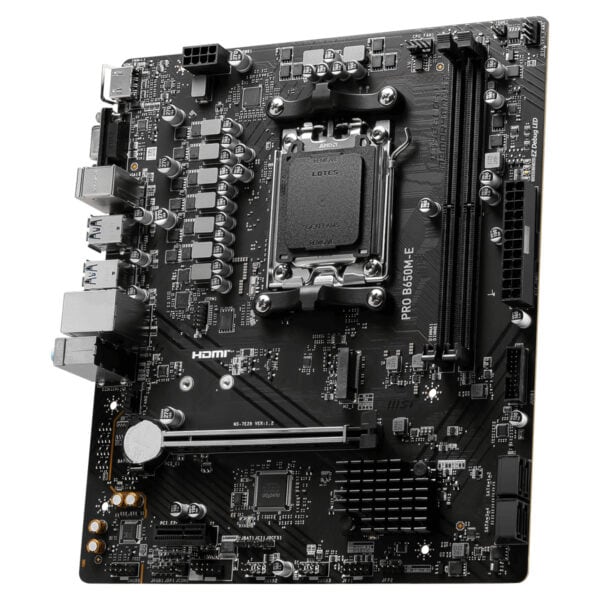Msi Pro B650m E 6800mhz (oc) Ddr5 Soket Am5 M.2 Hdmi Vga Matx Anakart 3