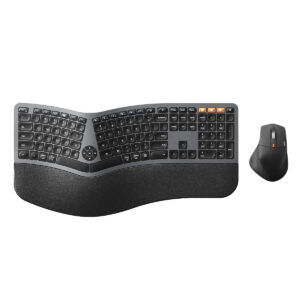 Protoarc Ekm01 Plus Siyah Gri Kablosuz Klavye Mouse Seti Cp013399 1