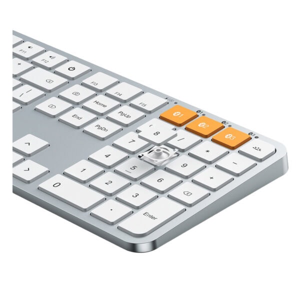 Protoarc Km100 A Beyaz Gumus Bluetooth Mac Uyumlu Klavye Mouse Seti Cp012798 4