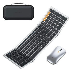 Protoarc Xkm01 Siyah Gumus Kablosuz Klavye Mouse Seti Cp015409 1