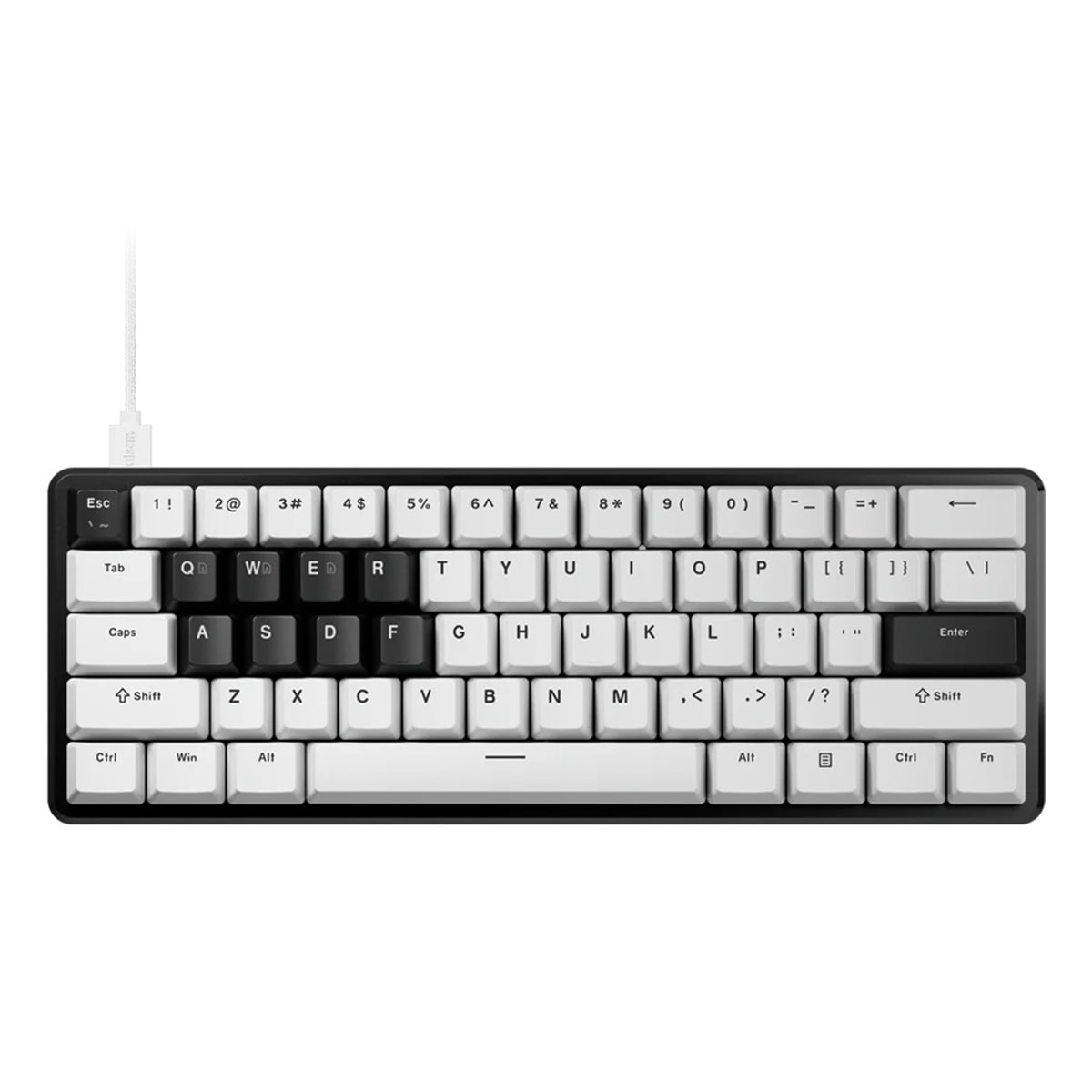 Pulsar Pcmk 3 He 60 Ansi Beyaz Tkl ` Gateron X Pulsar Manyetik Switch Hall Effect Rgb Hotswap Mekanik Gaming Klavye Pcmk3he601w 1