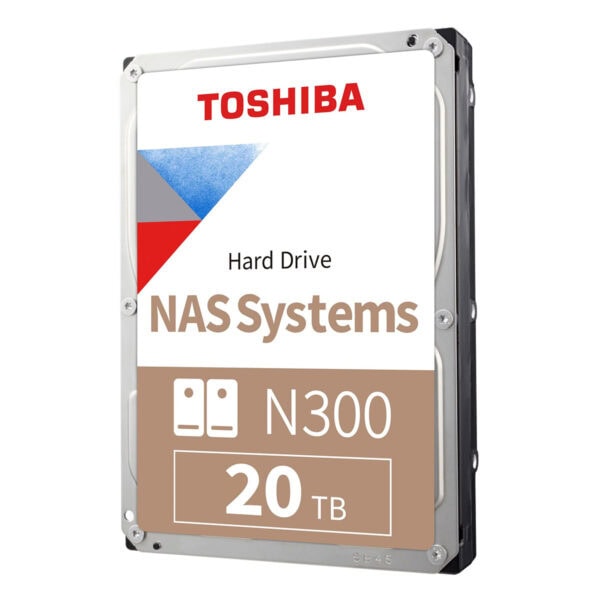 Toshiba N300 20tb 7200rpm 512mb 3.5 Inç Sata 3.0 Harddisk (hdwg62auzsva) 2