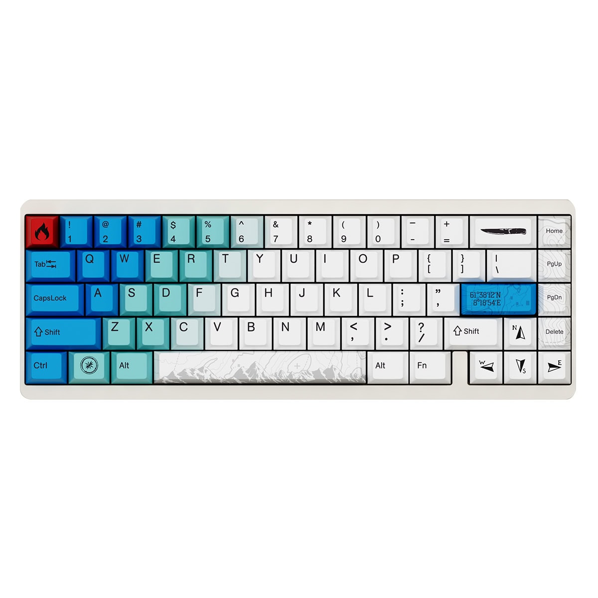 Varmilo Muse65 He Summit 65 Gateron Magnetic Jade Pro Manyetik Switch Hall Effect Rgb Hotswap Mekanik Gaming Klavye Y1