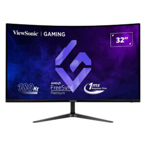 Viewsonic Vx3218c 2k 31.5 Inç 180hz 1ms 2k Qhd Freesync Premium Va Kavisli Gaming Monitör 2
