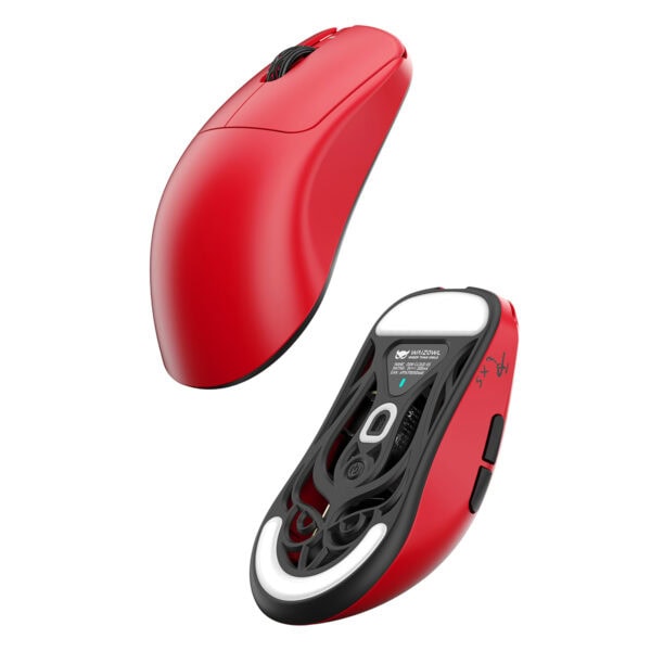 Waizowl Ogm Cloud Xs Cardinal 8k Hz Pixart 3950 Sensor Kablosuz Simetrik Gaming Mouse Y7