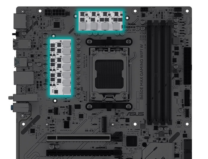 ASUS B650E MAX GAMING WIFI W Anakart h11