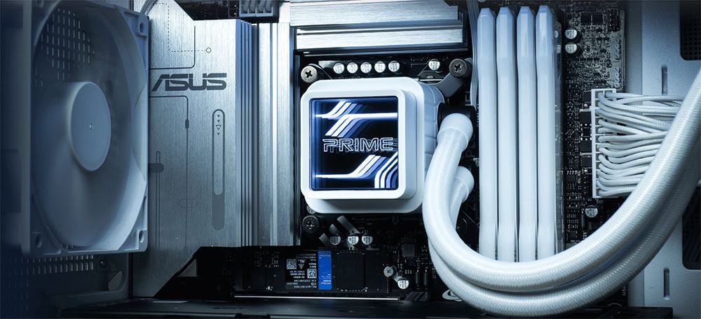 Prime LC 360 ARGB White Edition ASUS Prime LC 360 ARGB Beyaz İşlemci Sıvı Soğutucu H6