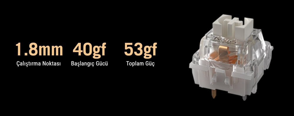 ROG Strix Scope II 96 Wireless ASUS ROG Strix Scope II 96 NX Snow Switch Siyah Mekanik Gaming Klavye H12