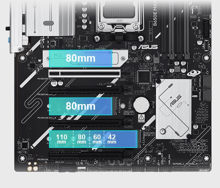 ASUS B850M MAX GAMING WIFI Anakart h16
