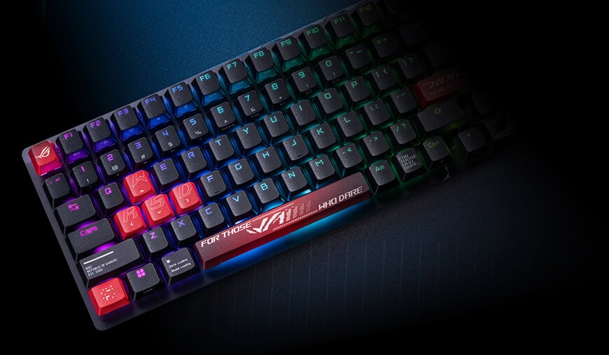 ROG Dye-Sub PBT Keycaps ASUS ROG Dye-Sub PBT Keycap Set H2