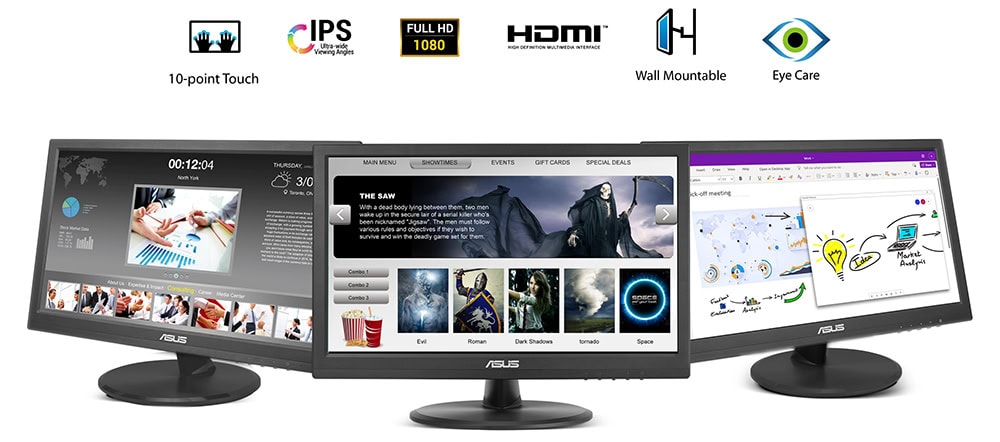 VT169HE ASUS ve Adobe Creative Cloud ile birlikte çalışan bilgisayar ve grafik tasarım ekipmanları, profesyonel içerik üretimi ve tasarım için ideal.