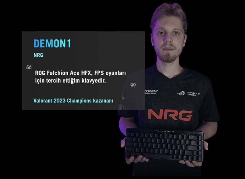 ROG Falchion Ace HFX ASUS ROG Falchion Ace HFX Mekanik Gaming Klavye h3